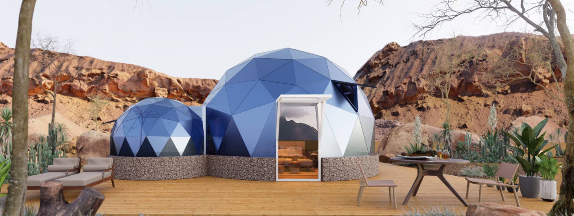 西充县球形智能光伏玻璃星空房