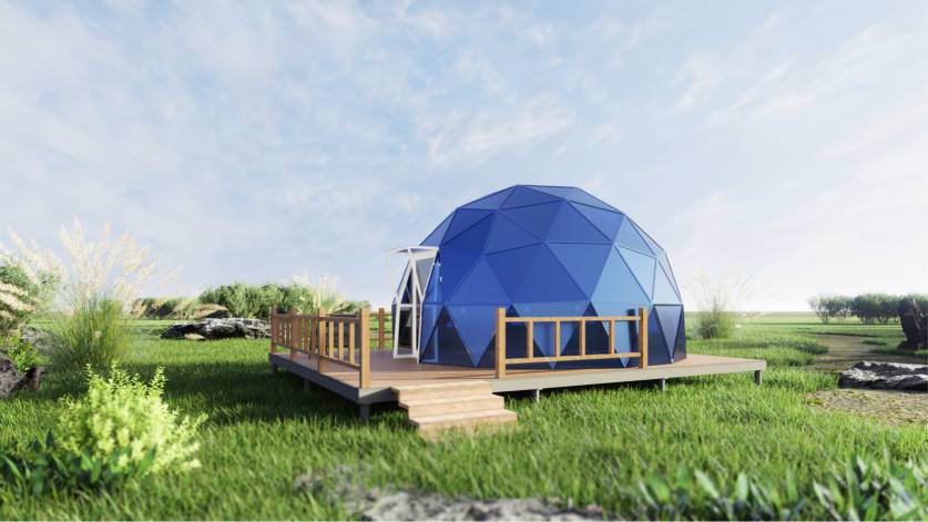 星空帐篷酒店建造